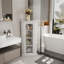Armoire de rangement d'angle avec porte en verre Boivin-540683114