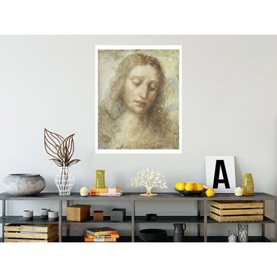 Head of Christ by Leonardo da Vinci - Giclee Print
