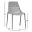 Chaise d'appoint pour l'extérieur empilable Rafael-807090468