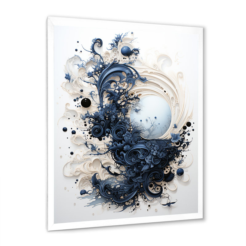 Art de l'Islam, calligraphie de - Décoration murale, H 32 po x l 24 po x P 1 po, Cadre photo blanc