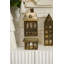 Maison de banlieue noire 6,75 po x 7 po x 12 po