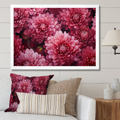 " Mums Musing Mellow Maroon "