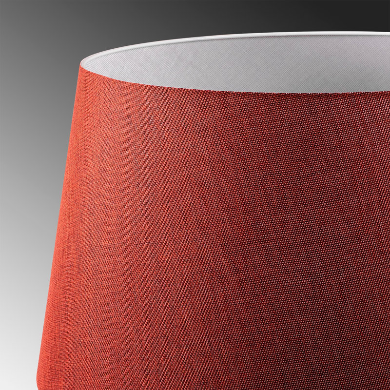 Lampe trépied 165 cm Anticur, Rouge, Blanc