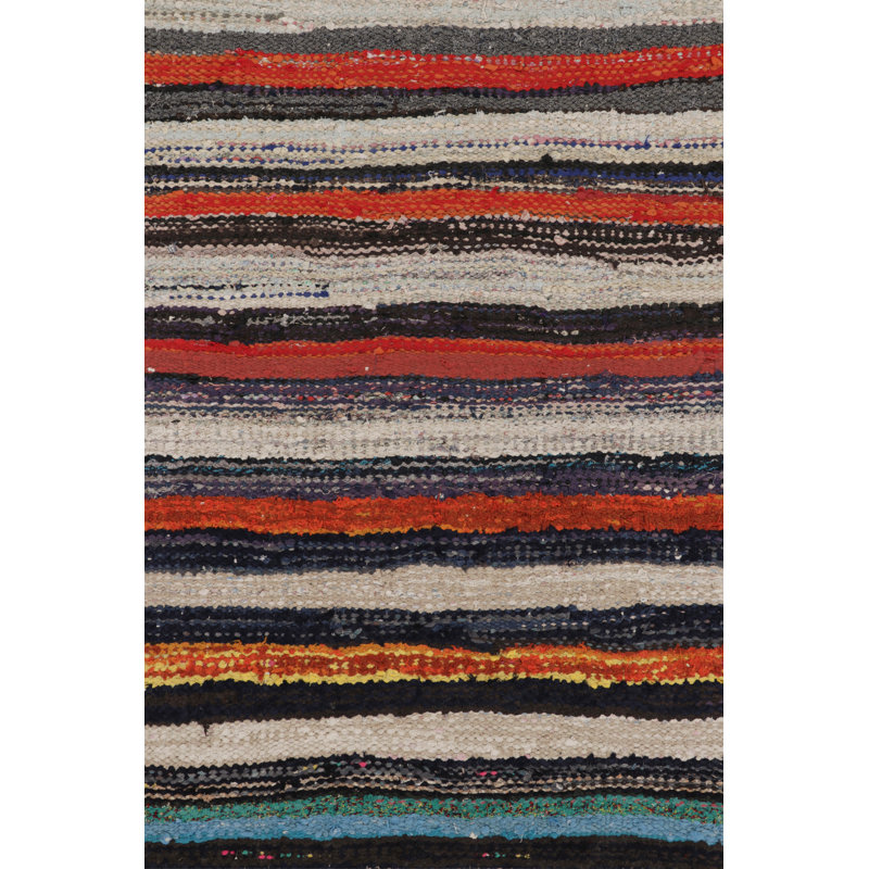 Kilim & Flat Weave One-of-a-Kind 3'11X8'1 Area Rug