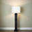 Ineda 72'' Black Column Floor Lamp
