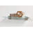 Capri 8X24 Clear Shelf Kit With Crowne-1100896992