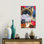 Biscuits d'Halloween - reproduction d'art mural - toile tendue