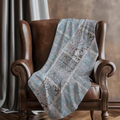 Jeté patchwork Addison Sherpa ASB635
