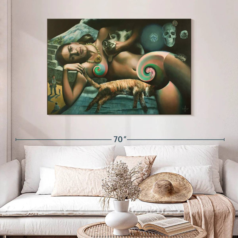 Leisha Frida Kahlo 2020, H 32 po x l 48 po