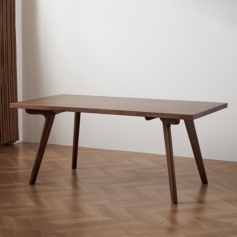 Multi-functional solid wood dining table, 29.52"H x 86.61"L x 37.4"W