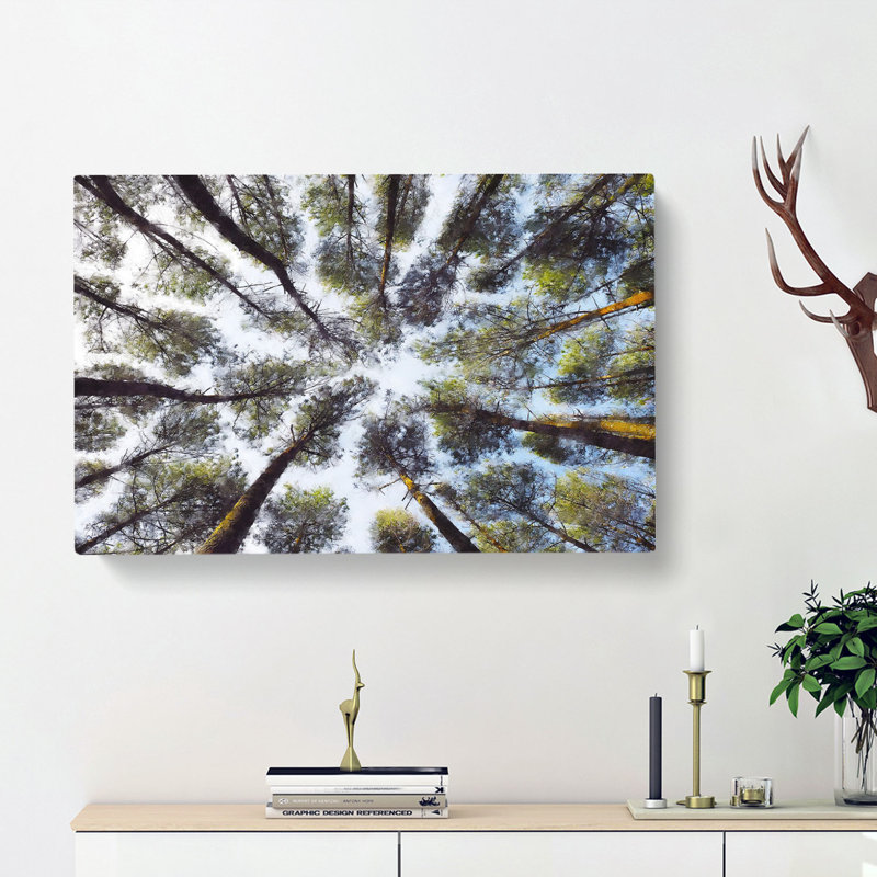 Tree Tops - Wrapped Canvas, 40cm H x 60cm W x 3cm D