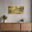 «A Stroll long the Riverbank» par River Han, art mural en métal doré, 24 po x 12 po-1275244602