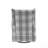 Gray&White Fabric Swivel Glider Recliner Chair