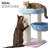 Space-Saving Modern Pastel Cat Tree, 28" H