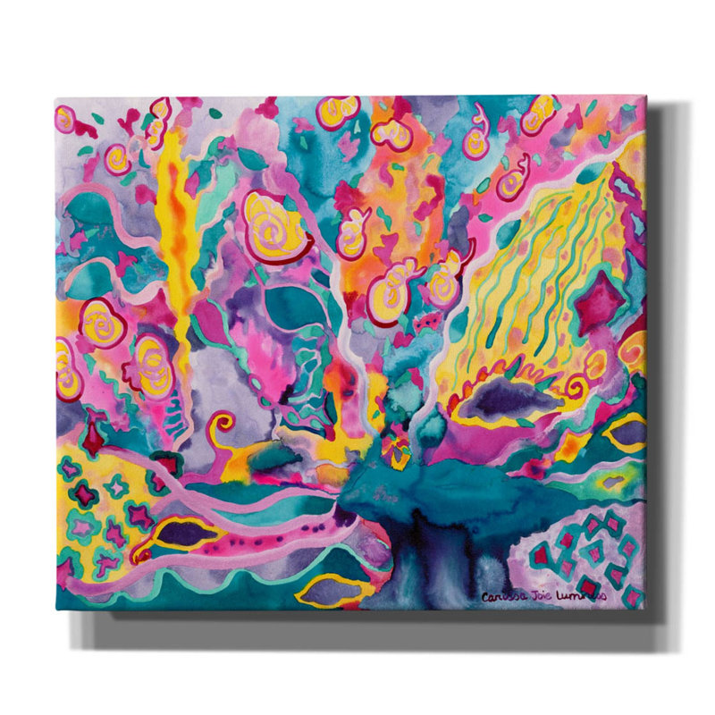 «Eriella Wellspring On Canvas» par Carissa Luminess, reproduction, H 26 po x l 30 po x P 1,5 po