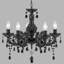 Kelly 5 - Light Candle Style Chandelier-20600167