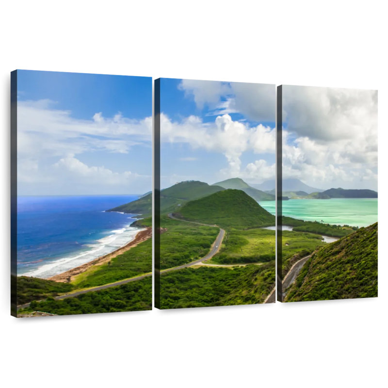 Gillard Saint Kitts Atlantic Road, 42" H x 65" W