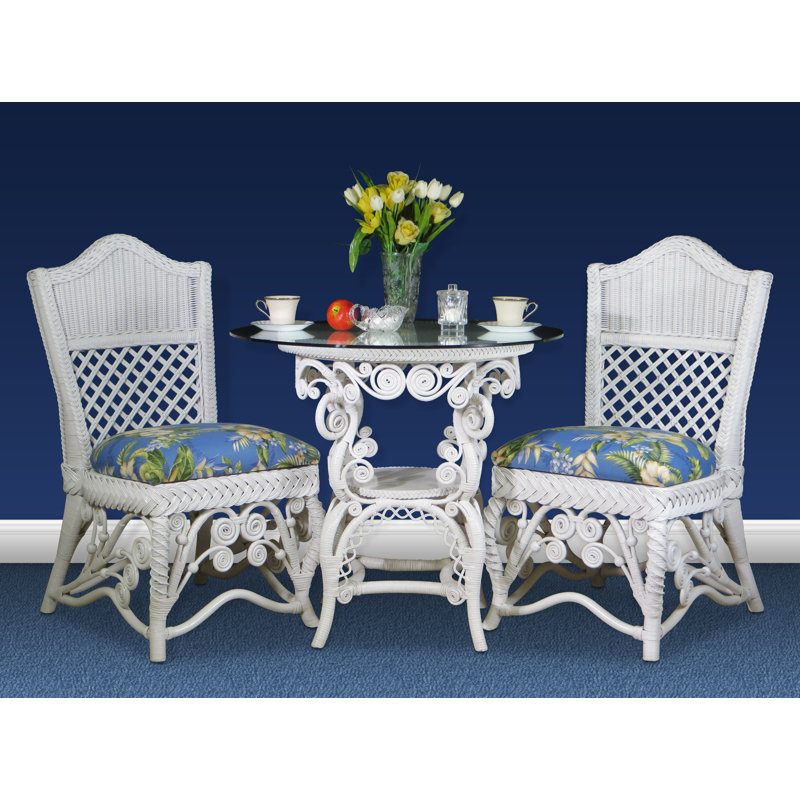 Mathys 2 - Person Glass Top Four Leg Dining Set