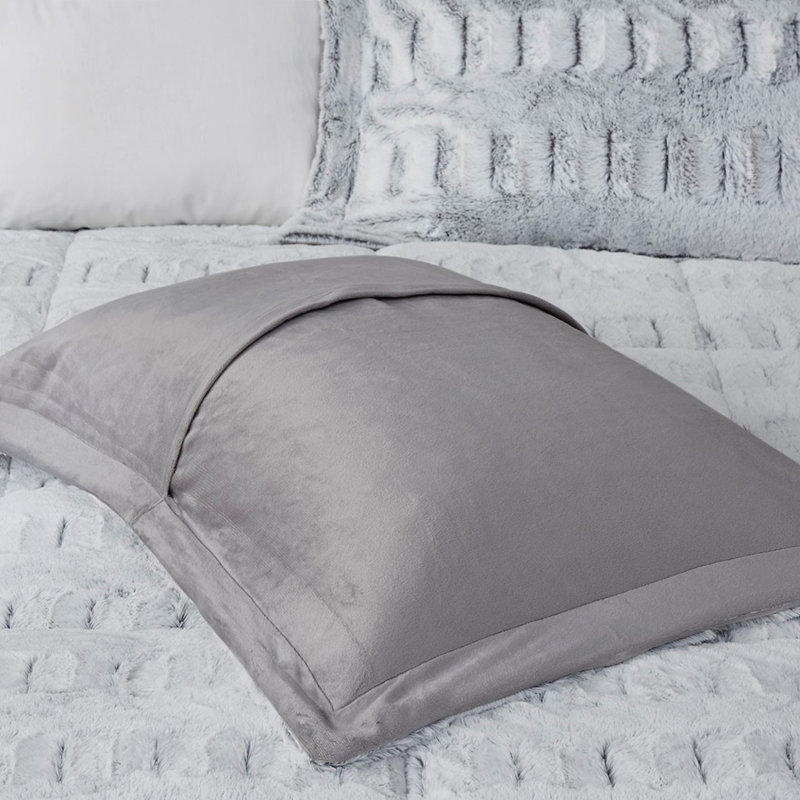 Ensembles de literie ultra doux, en fausse fourrure de polyester pour grand maison moderne