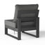 Chaise de patio sans accoudoirs à assise profonde avec cadre-1025138769-1025138770