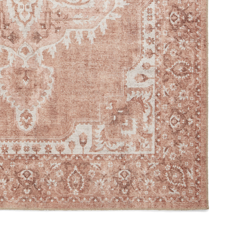 Vintage Look Digitally Printed Area Rug, Rectangle 180 x 270 cm