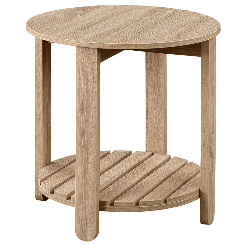 Table de bout en bois d'ingénierie Altos