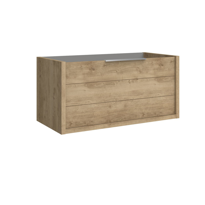 Armoire de salle de bain , 40", Chêne, Mat