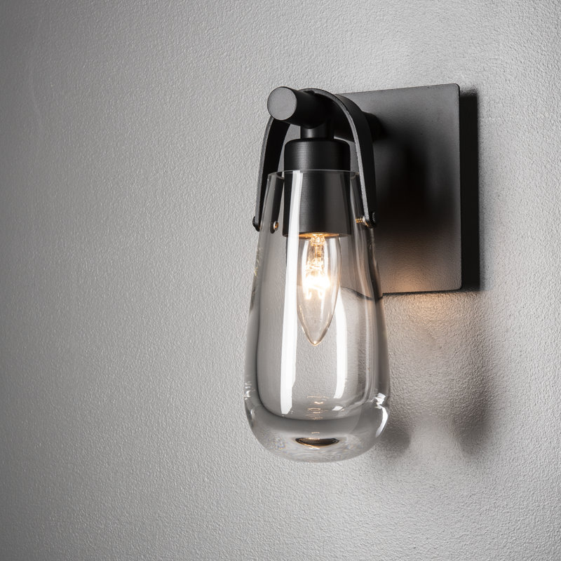 Eos 1 - Light Dimmable Bath Sconce, Black