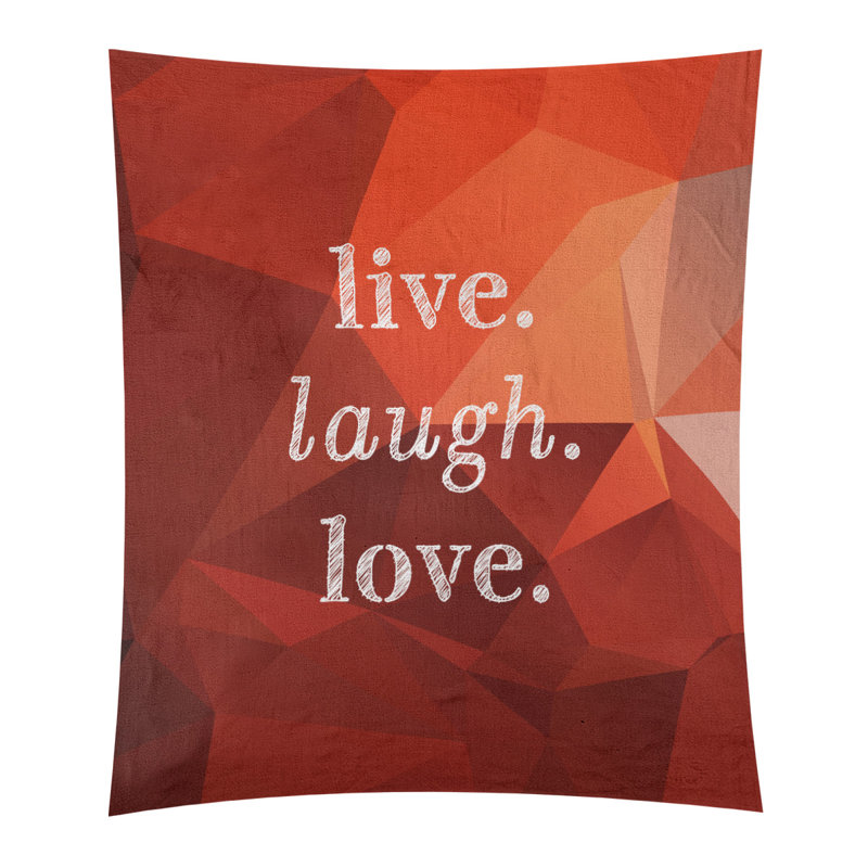 Tapisserie de noël en polyester en faux pierres de rire love, H 80 po x l 68 po, Topaze