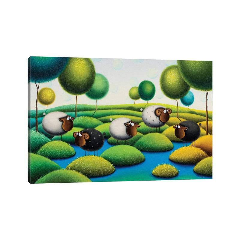 Summertime by Gabriela Elgaafary - Wrapped Canvas Print, 66.04cm H x 101.6cm W x 1.91cm D