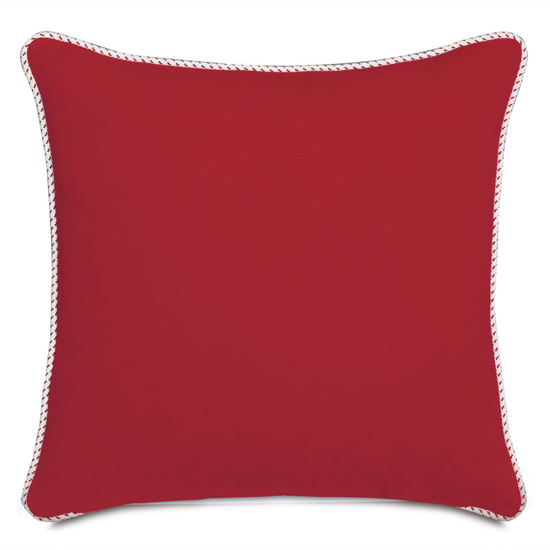Wicking Anchor Decorative Pillow In Red, White/Red/Blue