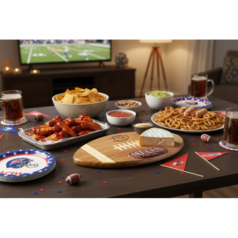 America250 Touchdown! Planche à fromage Football