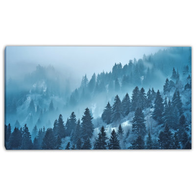 Art mural sur toile Misty