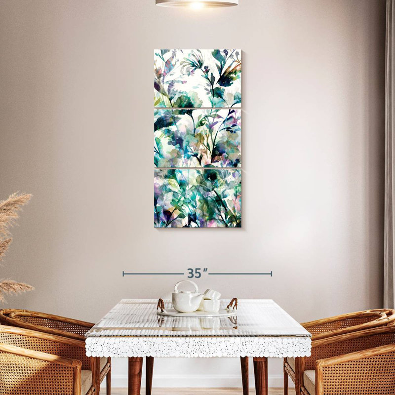 Panneau Transparent Garden II, H 44 po x l 21 po