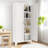 71-inch Metal Storage Cabinet With 2 Doors, Adjustable Shelves, Steel Cabinet For Bedroom, Living Room, Kitchen-1074469881