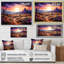Violet Vista cactus - impressions sur toile de cactus-95876845-95876844
