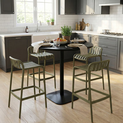 Patio Dining Set with Round Table