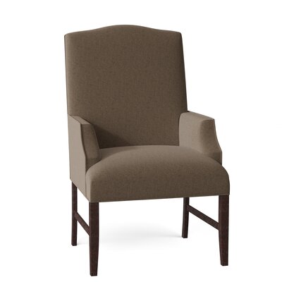 Maya Upholstered Arm Chair -  Fairfield Chair, 8713-04_ 8789 06_ Espresso