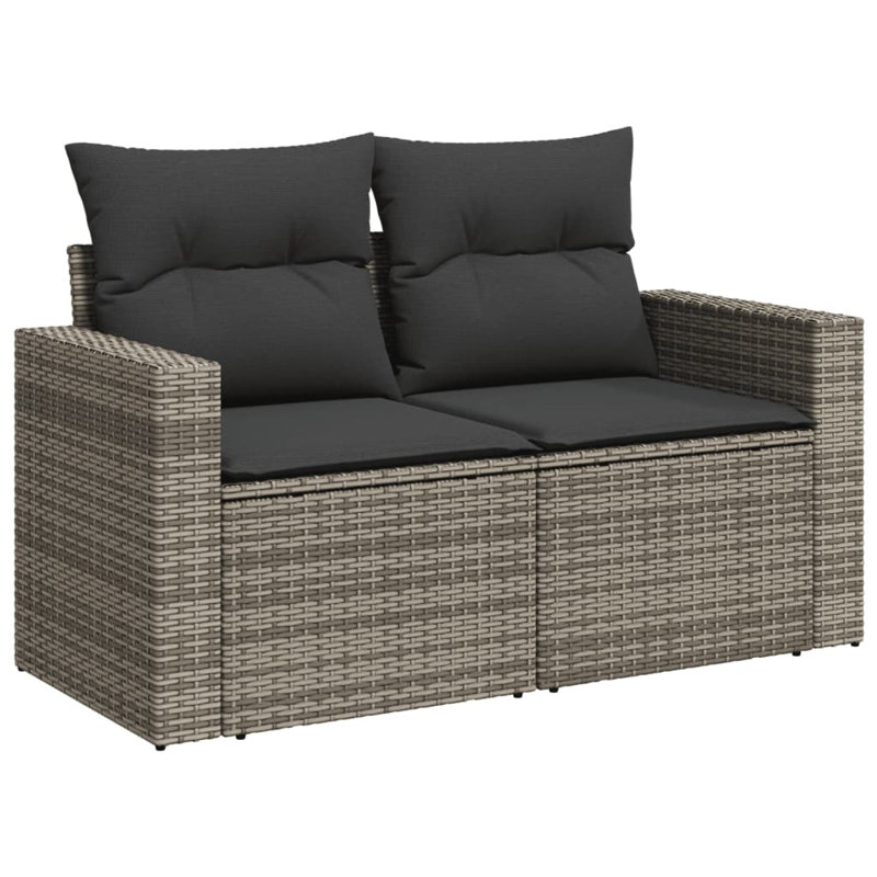  Garden Sofa Set Gray