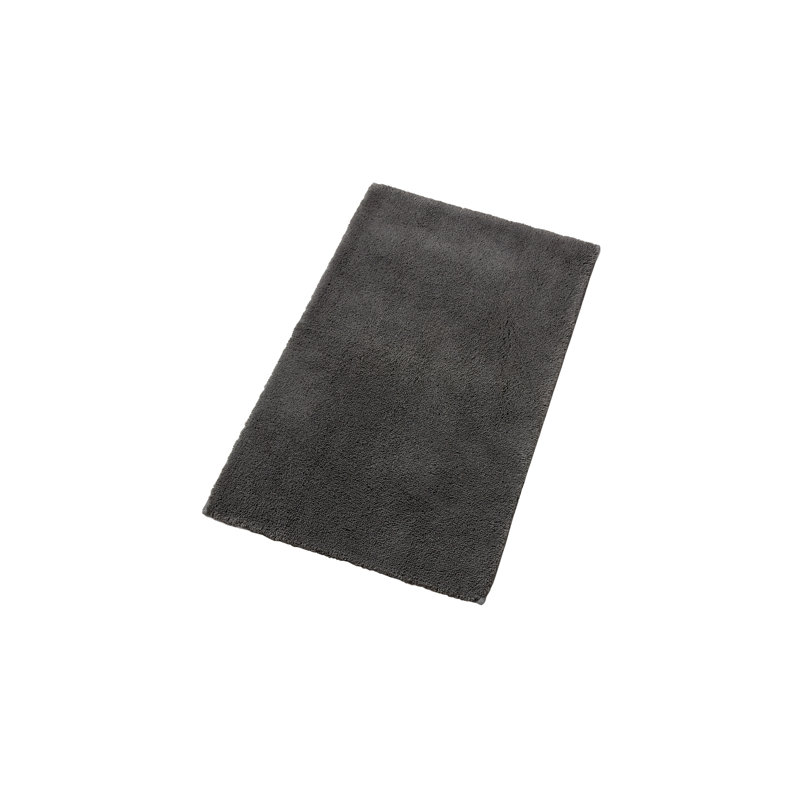 Deep Pile Bath Rug, Ash Gray