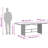  Garden Dining Set Black