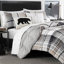 Wildflower Plaid Reversible Comforter Set-23078441-91584004