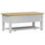 Solid Wood Coffee Table with Storage-842925321