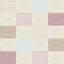 Tapis rose / beige en polyester tissé à la machine Deondric-1269373485