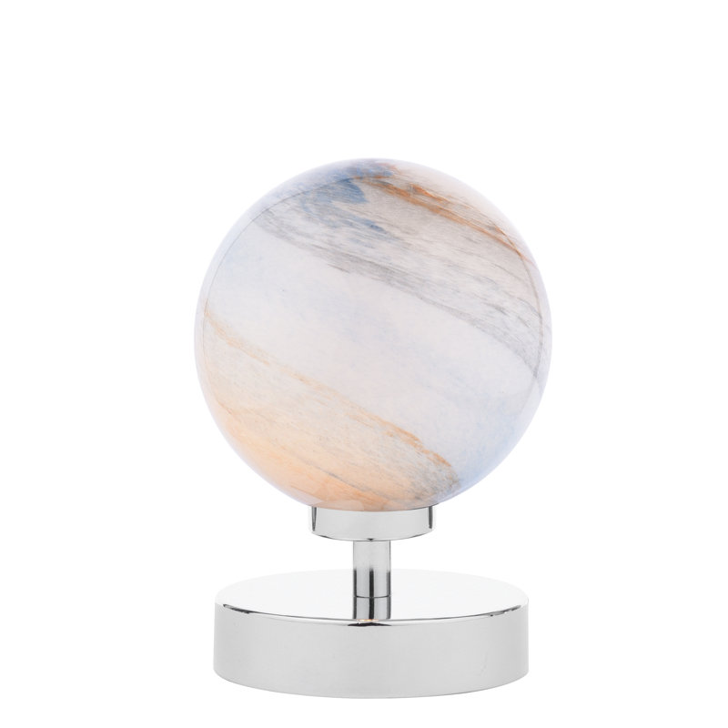 Metal Table Lamp Lamp, Chrome