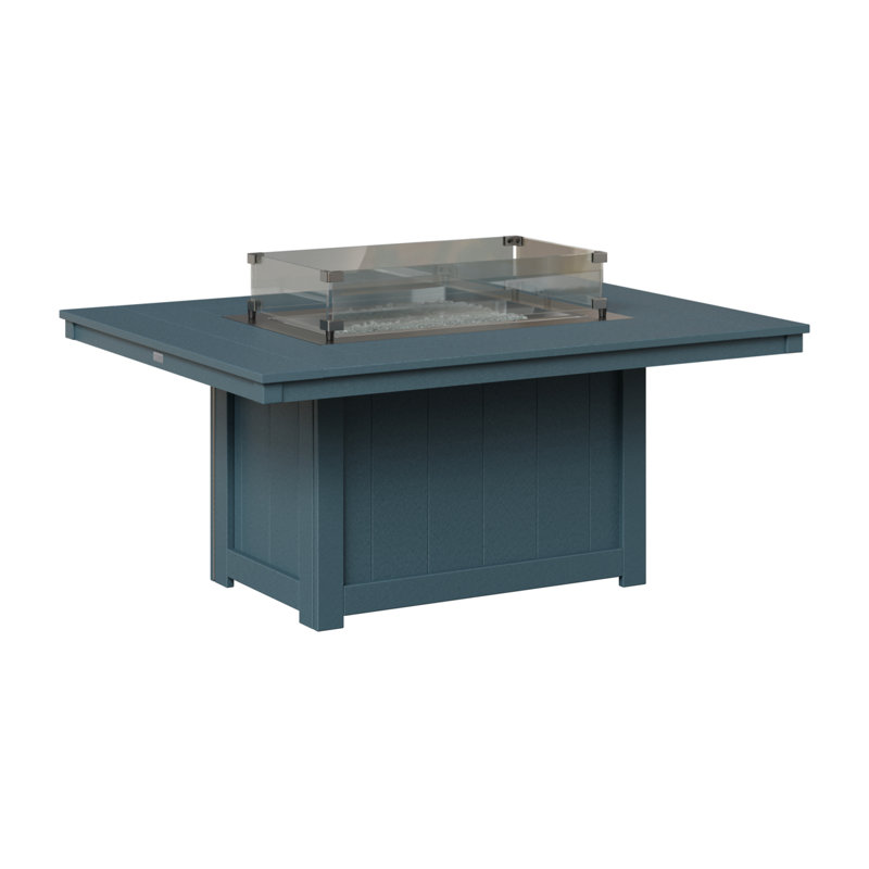 Foyer de table rectangulaire Berlin Gardens Donoma, Ardoise