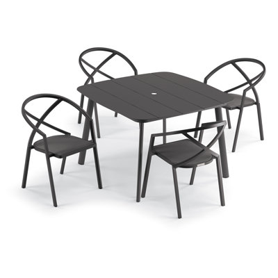 Azal Outdoor 5 - Piece Dining Set