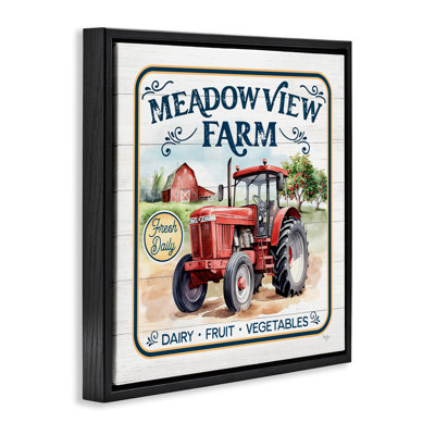 «Meadowview Farm Tractor», encadrée par Mollie B.