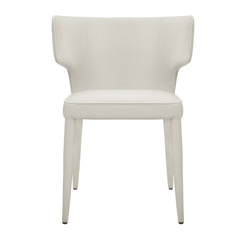 Chaise à oreilles Ide, Beige; crème; ivoire, Beige / crème / ivoire