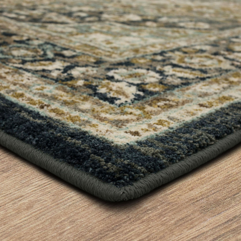 Tapis gris / brun Bridlewood Nore Jadeite, Rectangle 12 pi x 15 pi